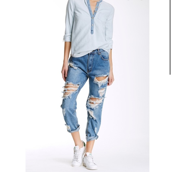 One Teaspoon Awesome Baggies - Picture 2 of 13